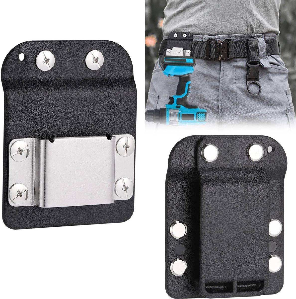 MTTproducts - Draadloze Boorhouder met Clip voor Gereedschap