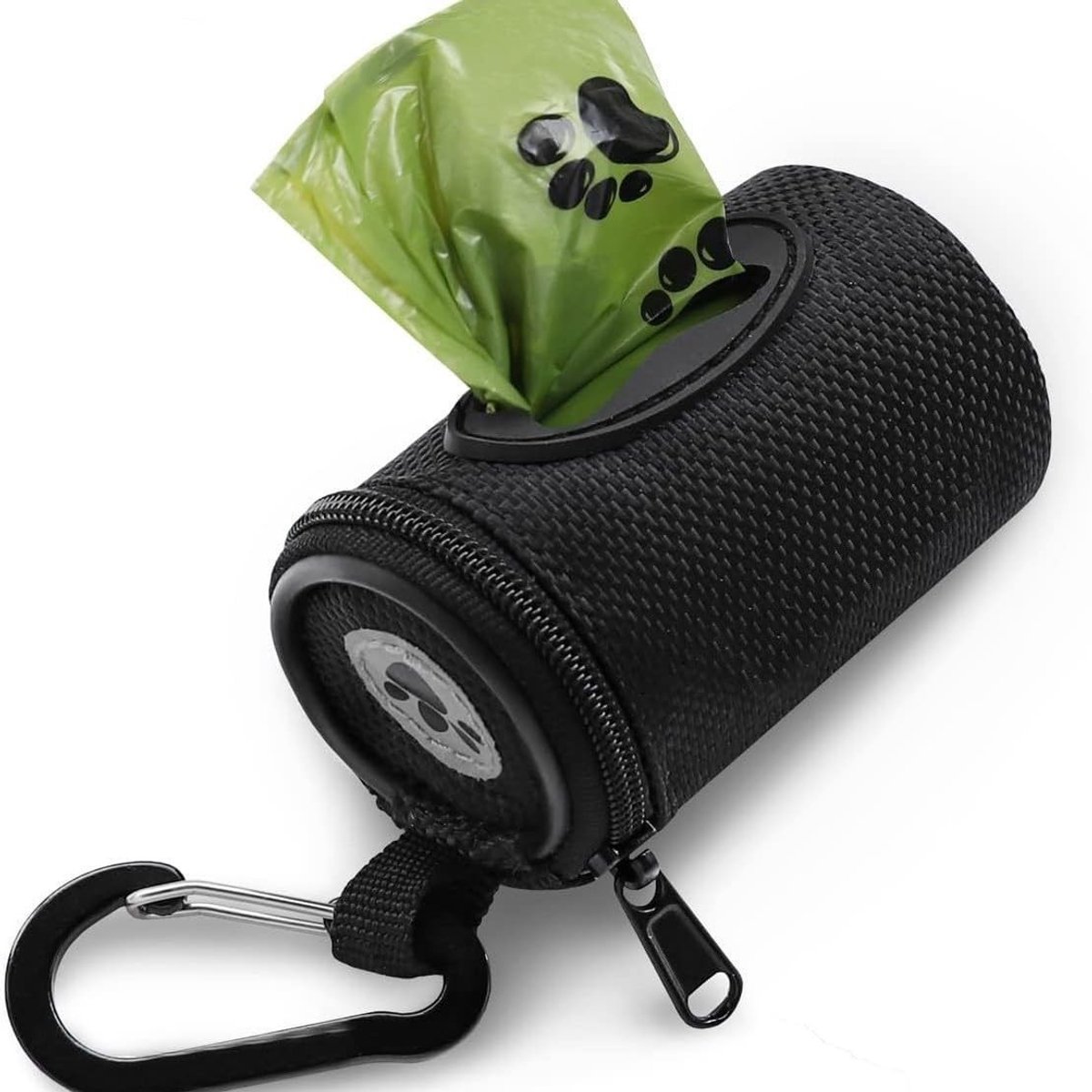 Dailygoods- Poepzakdispenser - Duurzame Poepzakhouder - Snelle Toegang - Karabijnhaak - Geschikt voor Standaard Poepzakjes - Lichtgewicht 20 g