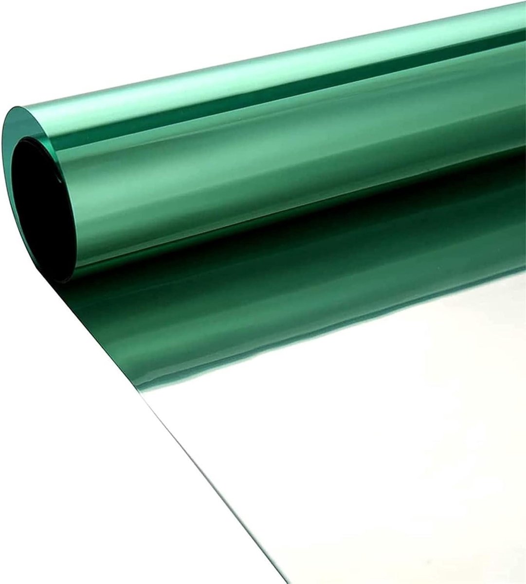Raamfolie - Zonwering folie privacy - Privacy creëren - Spiegel effect dag - 40 x 400 cm -