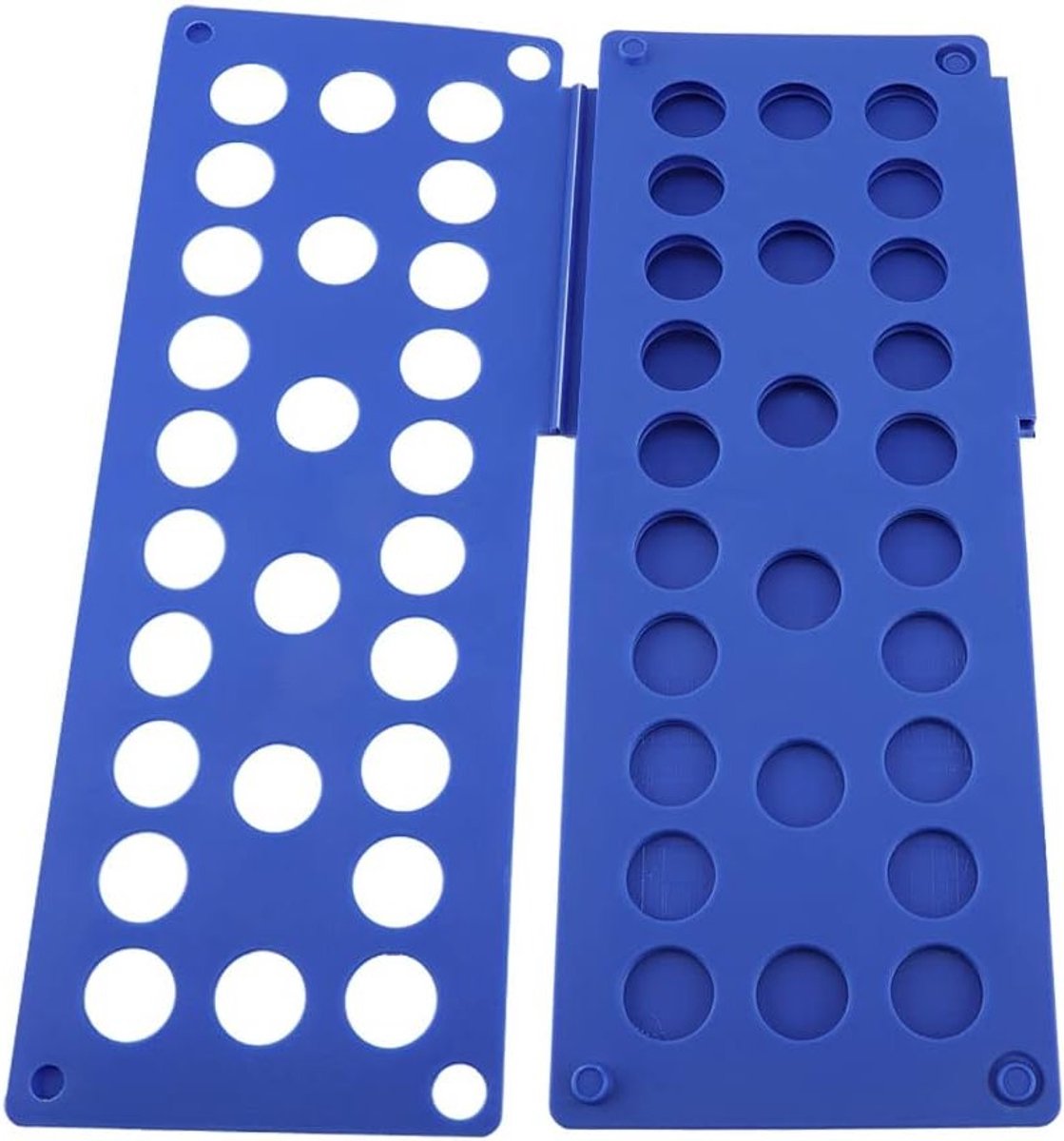 Vouwbord voor Kinderen - Handige Opbergtool voor Kleding, Broeken, Handdoeken en T-Shirts, Plastic Blauw