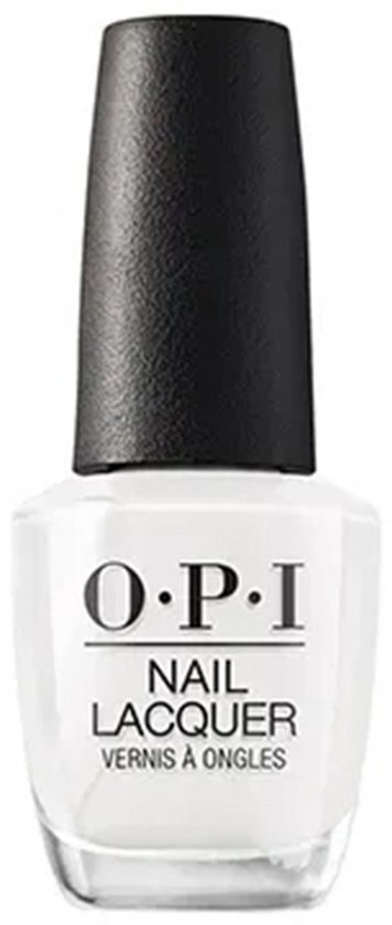 OPI Nail Lacquer flesje met witte nagellak, Alpine Snow.