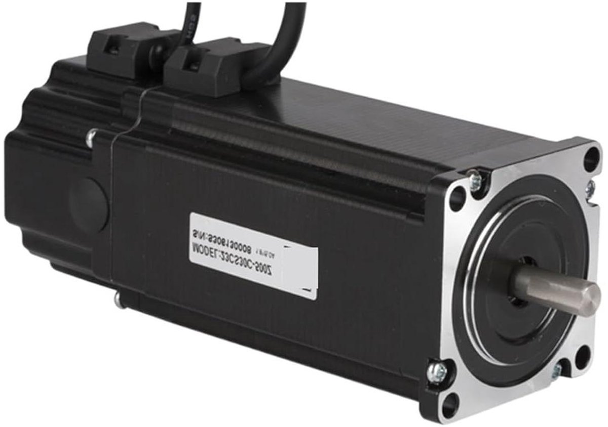 Stappenmotor 2 Fase - CNC Motor 3D Printer Motor - Precisie Beweging - Hoge Houdkoppel - 143mm - Zwart