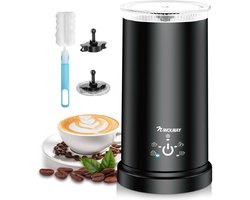 Elektrische Melkschuimer 5-in-1 – 600W – 350ml – Warm & Koud Schuim – Voor Latte, Cappuccino & Warme Chocolade
