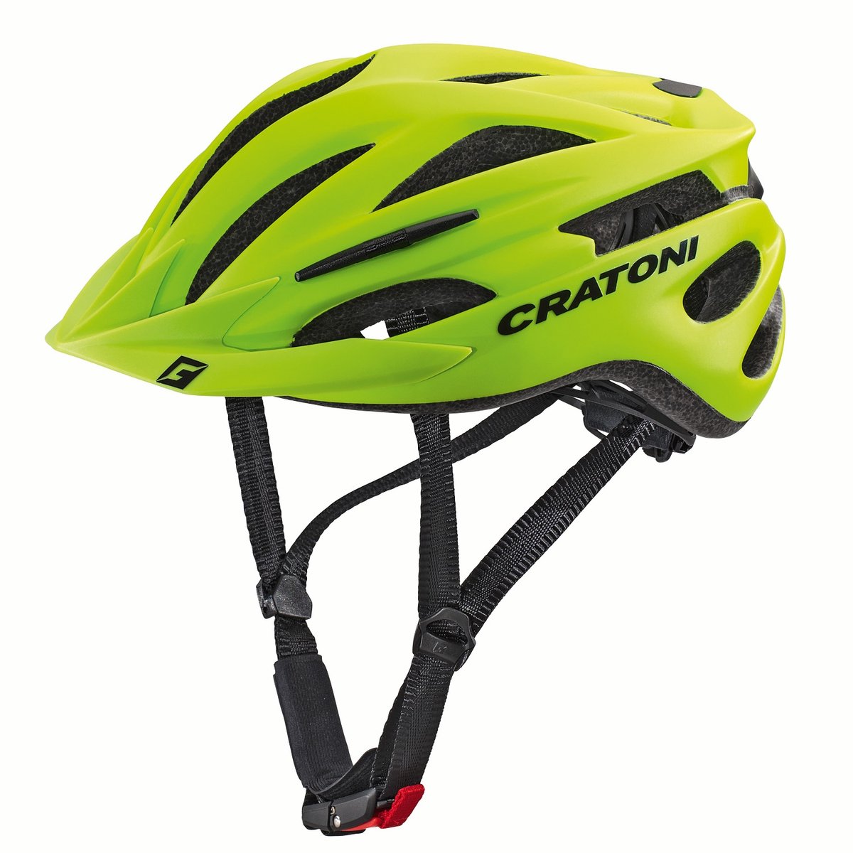 Helm Cratoni Pacer lime matt L-XL