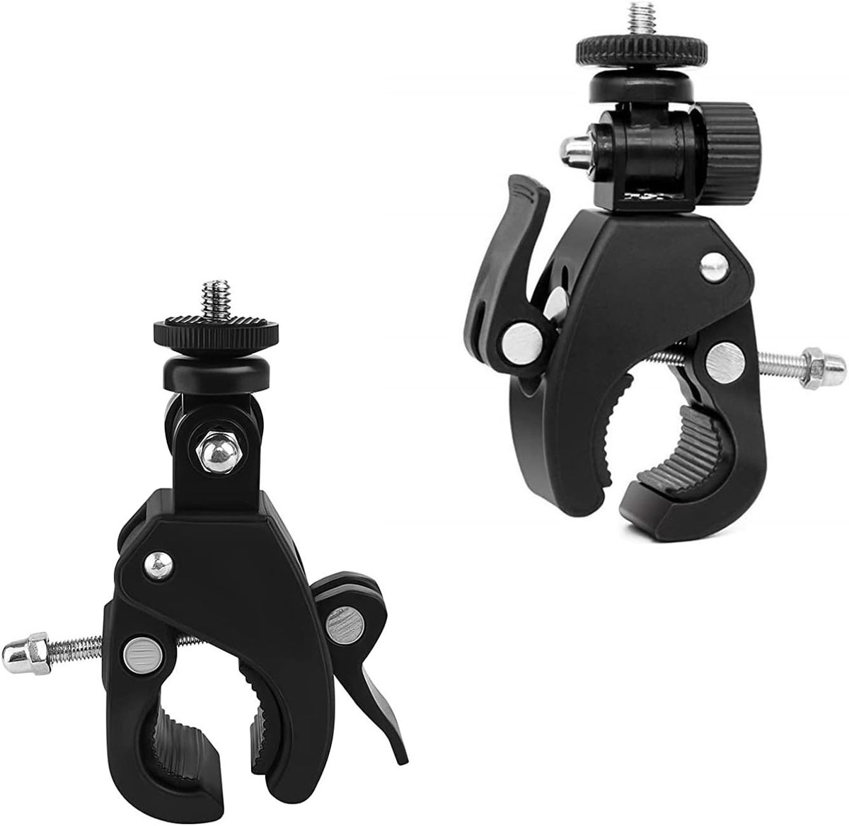 Fietsbevestiging Clip voor Camera Microfoon en Accessoires met 1/4 Inch Schroefdraad