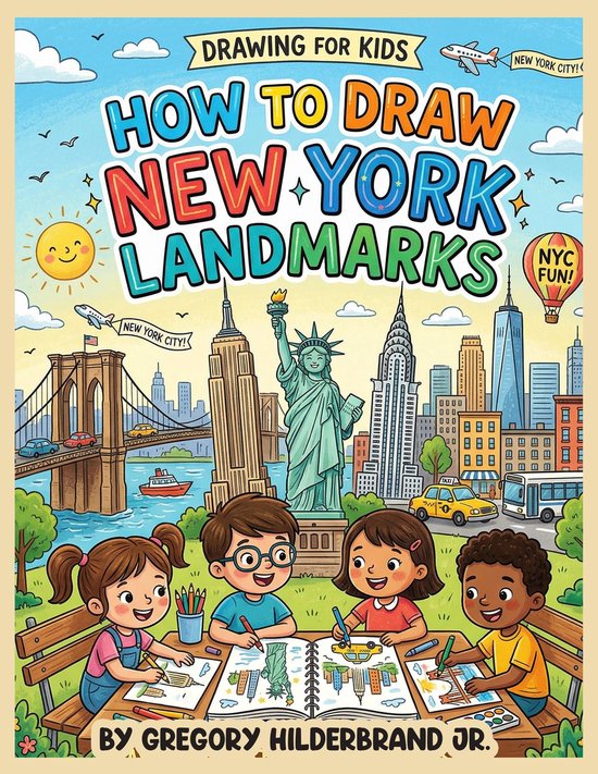 How to Draw New York Landmarks - cover