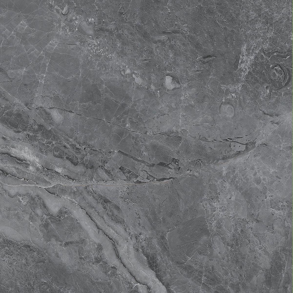 Torino Touch PVC Wandtegel Grijs Marmer Glanzend - 2 Stuks
