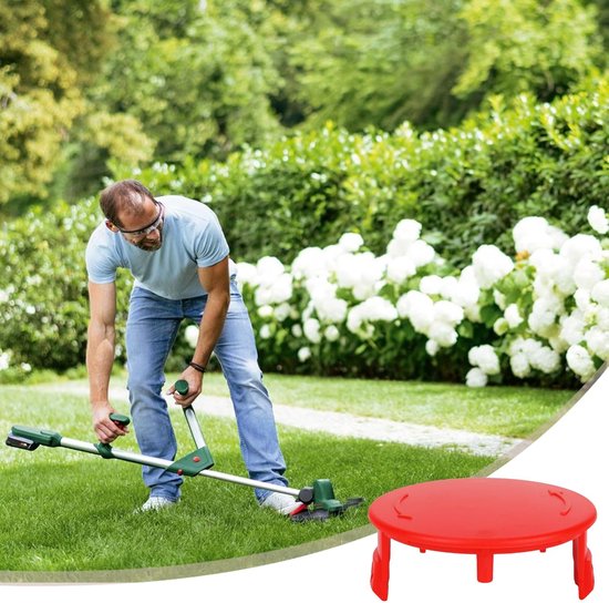 Grastrimmer afdekking spoelafdekking passend voor Bosch AFS 23-37 bosmaaier, 2 stuks Hoogwaardige kwaliteit spoelafdekking Compatibel met Bosch F016800431 trimmerdraad — afbeelding 5
