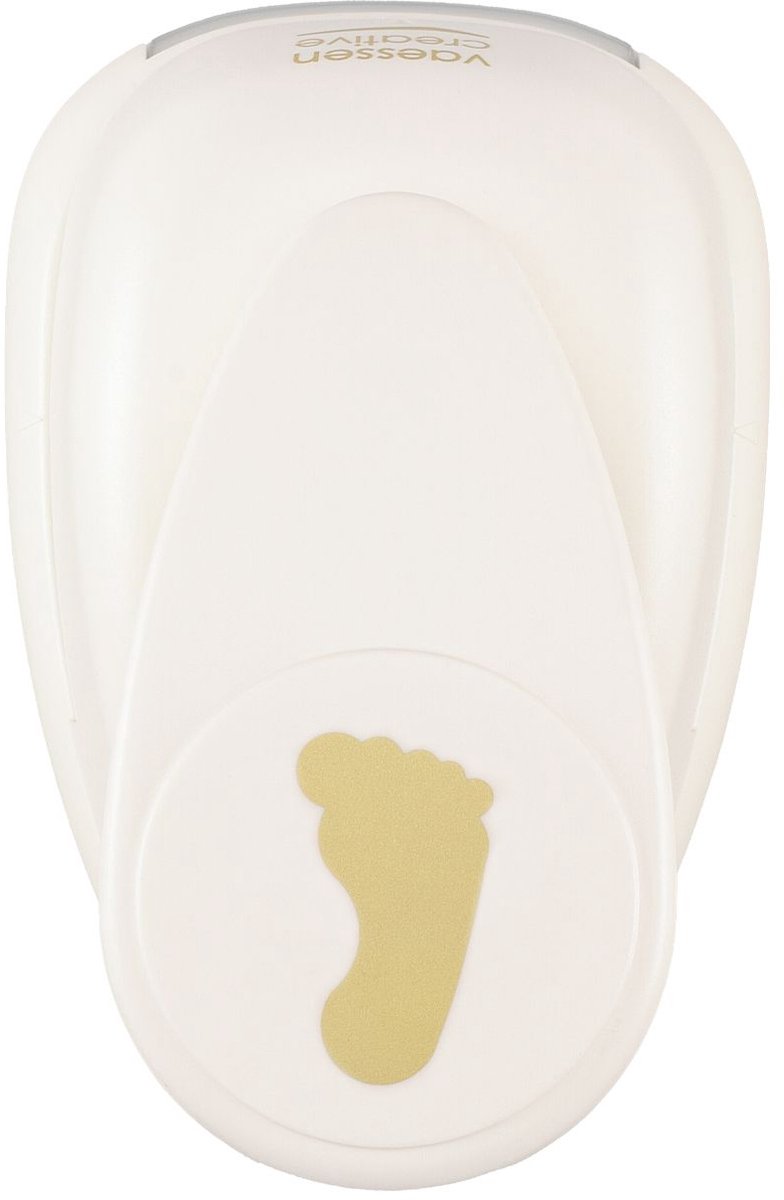 Vaessen Creative Pons - Figuurpons - Voet - 2,7 x 4,8 cm