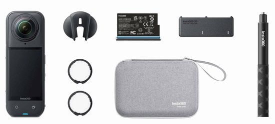 Insta360 X5 Essentials Combo - Actioncam - Zwart