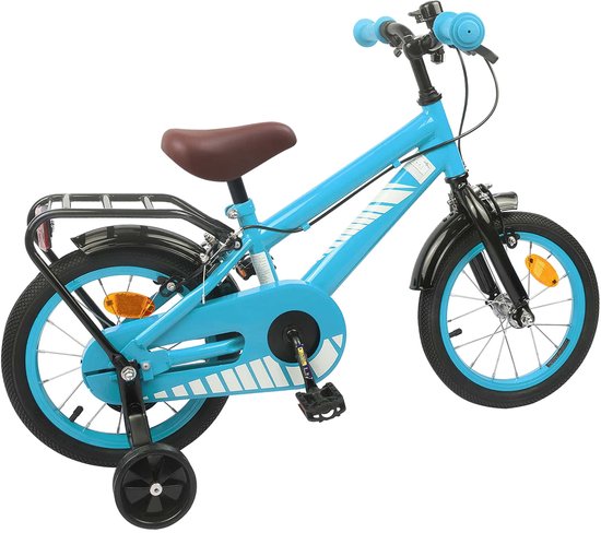 vidaXL - Kinderfiets - 16 - Inch - voor - 4-6 - jaar - oud - Lichtblauw van VidaXL — afbeelding 3