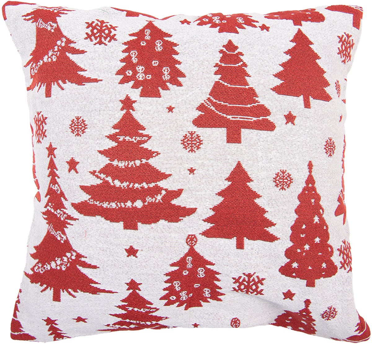Clayre & Eef Sierkussen 44x44 cm Beige Polyester