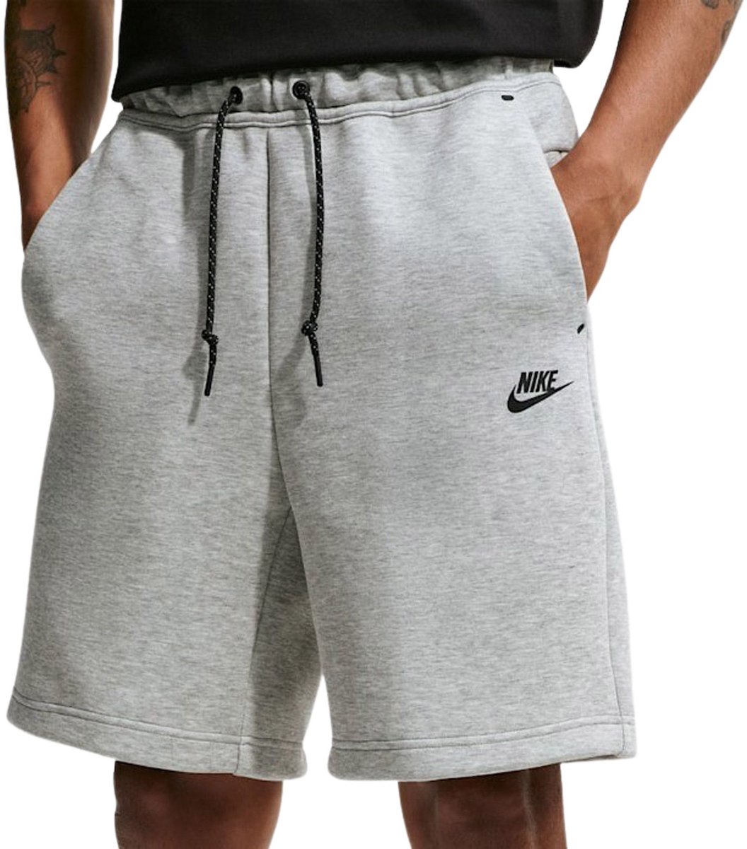 Nike Tech Fleece Sweatshort Heren Grijs