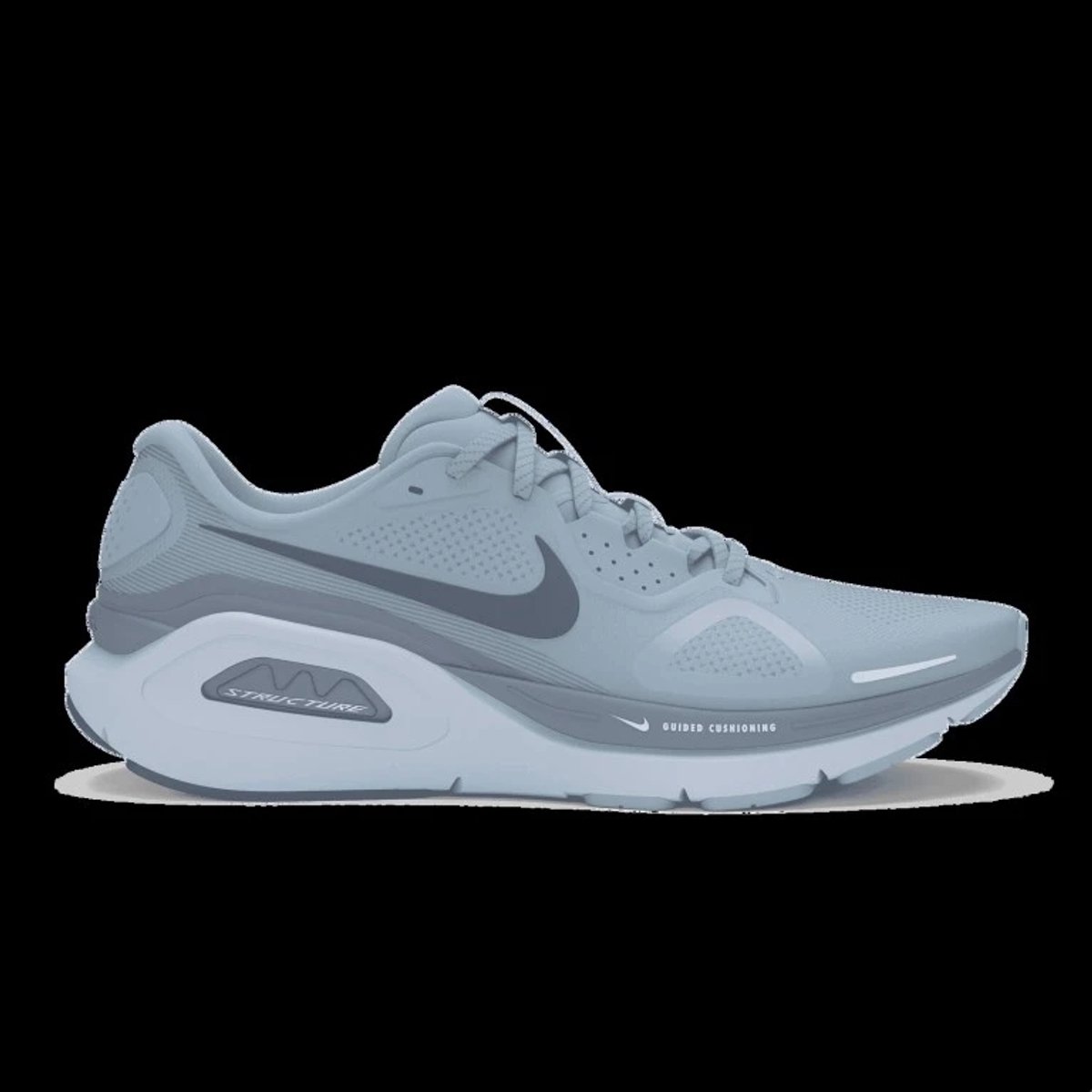 Nike Structure 26 Hardloopschoenen Heren Licht 44 Blauw
