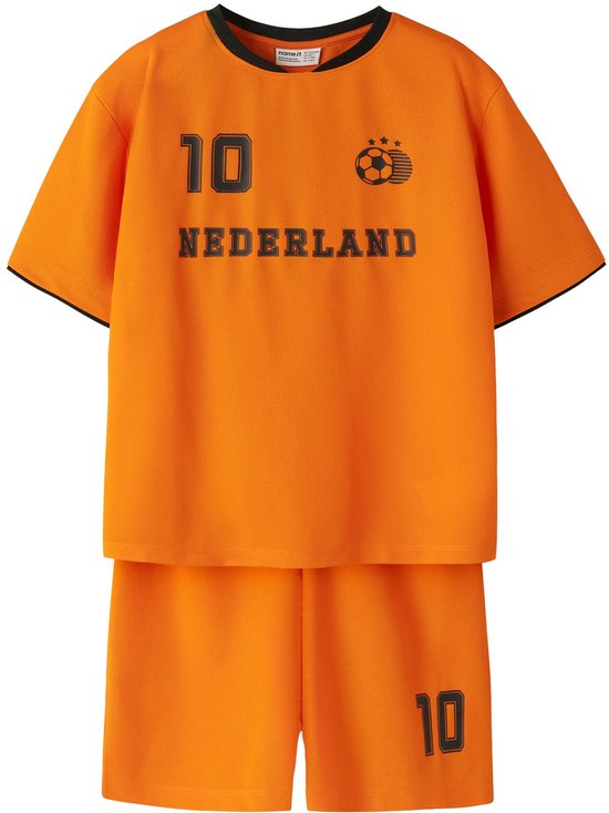 Name It Nederland WK2026 Shirt en Short Set - Maat 110