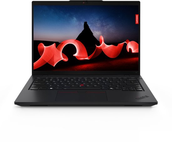 Lenovo ThinkPad L14 Gen 5 (Intel) Intel Core Ultra 5 125U Laptop 35,6 cm (14") Touchscreen WUXGA 16 GB DDR5-SDRAM 256 GB SSD Wi-Fi 6E (802.11ax) Windows 11 Pro Engels Zwart - Lenovo - Hoofdafbeelding
