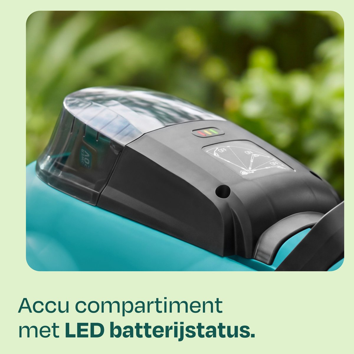 VONROC Mini Elektrische Grasmaaier 20V – 22 cm – Maaien en mulchen in één - Drie instelbare maaihoogtes: 30mm, 40mm, 50mm –- Incl. reinigingstool - incl. 2.0Ah Accu en snellader – foto 3