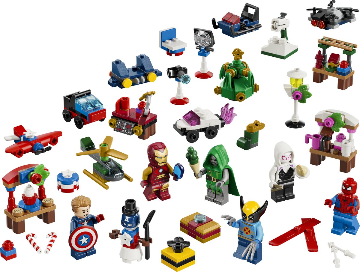 LEGO ǀ Marvel Adventskalender 2026 Superheld Speelgoed voor Kinderen 76340 – foto 5