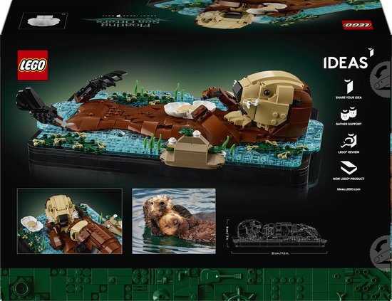 LEGO Ideas Drijvende Zeeotters - 21366