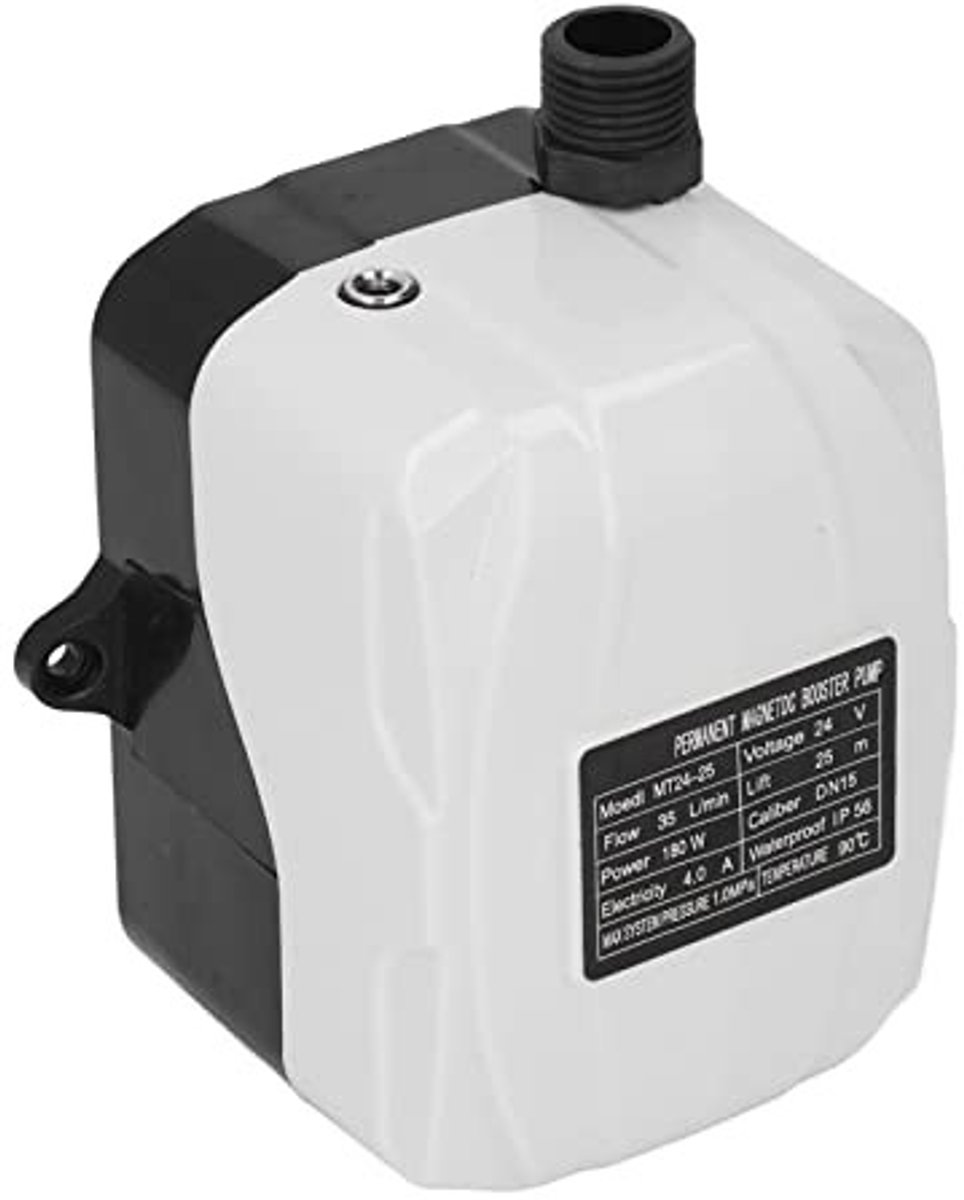 Dailygoods - Boosterpomp Waterdruk - Hoge Hefhoogte - Ruimtebesparend - Compact Formaat - Drukverhogingspomp - Ideaal voor Douche en Aanrecht - 180W