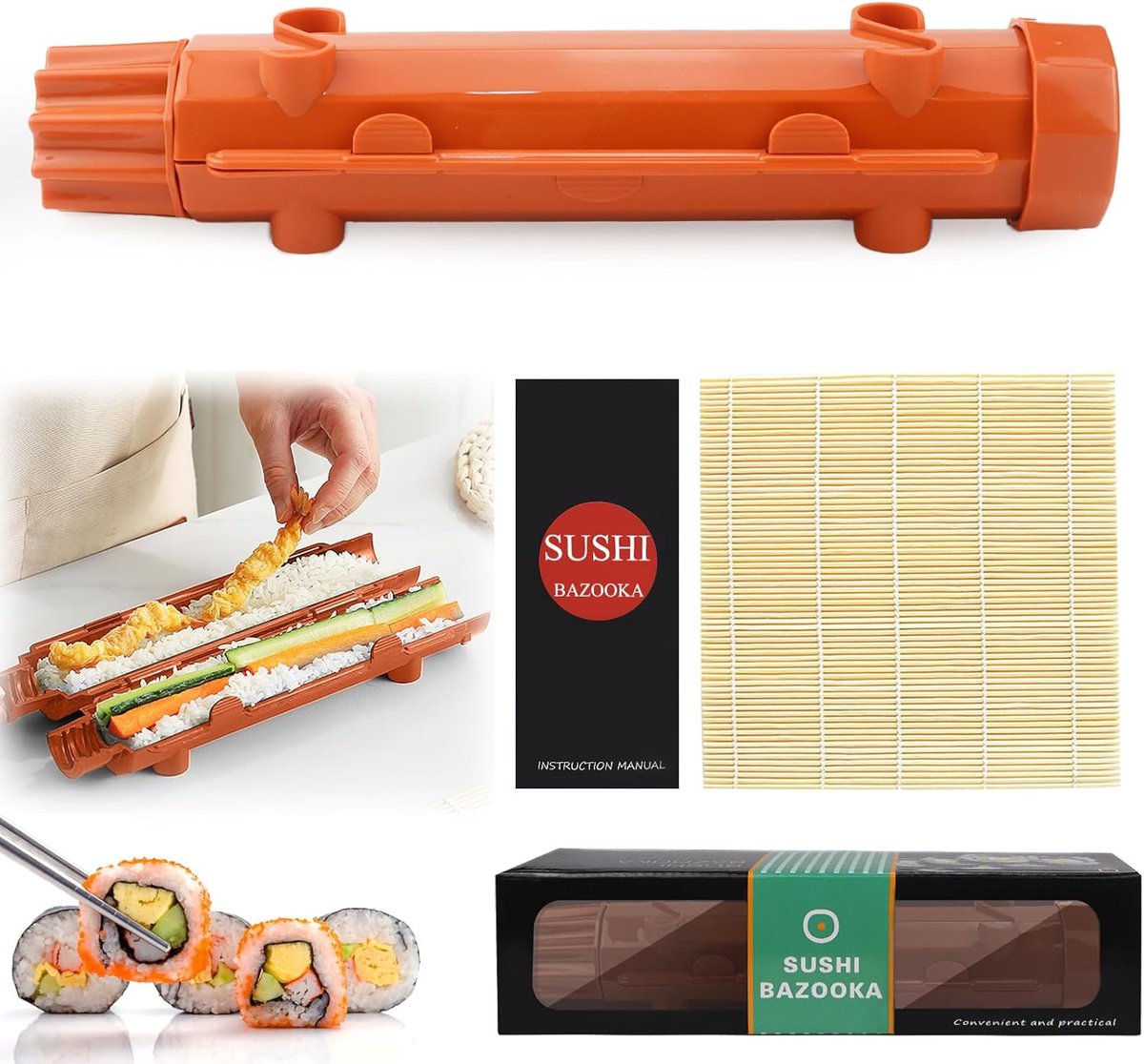 All in one - Sushi maker set - Doe het zelf - Sushi accessoire