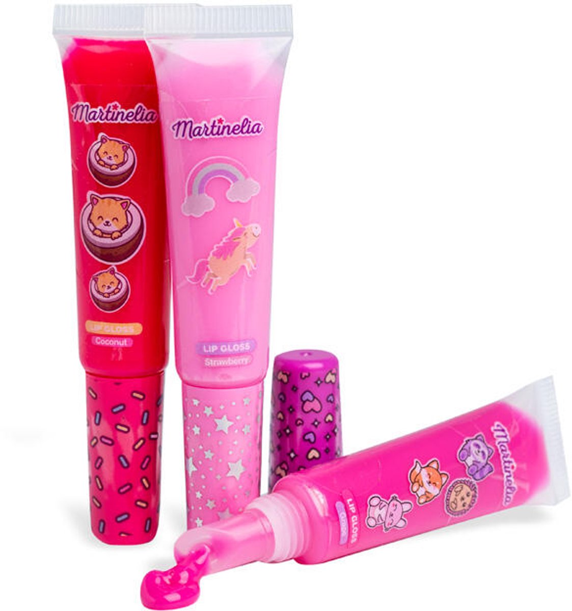 Martinelia Lipgloss - Lippenbalsem voor Kinderen - Roze, Tube, 1 stuk