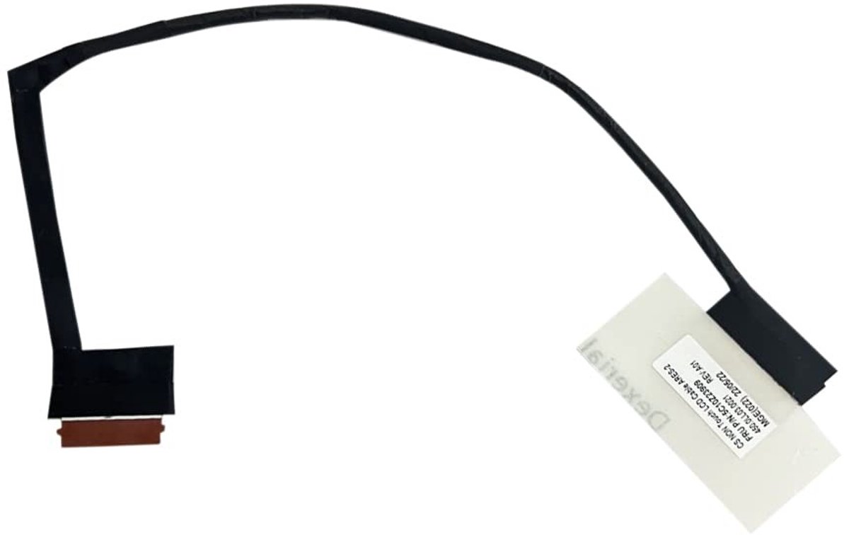 Dailygoods - Dailygoody - LCD-schermkabel - 30-polig - Hoogwaardige kwaliteit - Niet touchscreen - Geschikt voor Lenovo ThinkPad L13 Gen 2 - Onderdeelnummer 5C10Z2