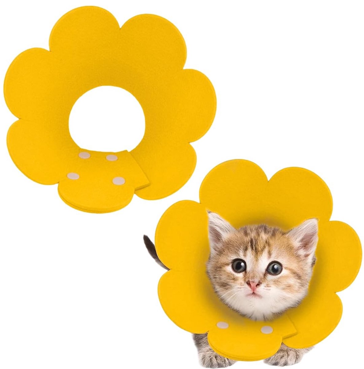 Dailygoods - Verstelbare Zachte Kat- en Hondhalsband voor Herstel