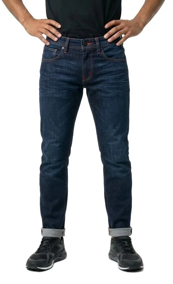 REV'IT! Jeans Lewis Selvedge TF Dark Blue L34 Motorcycle Pants - Maat 31/34 – foto 6