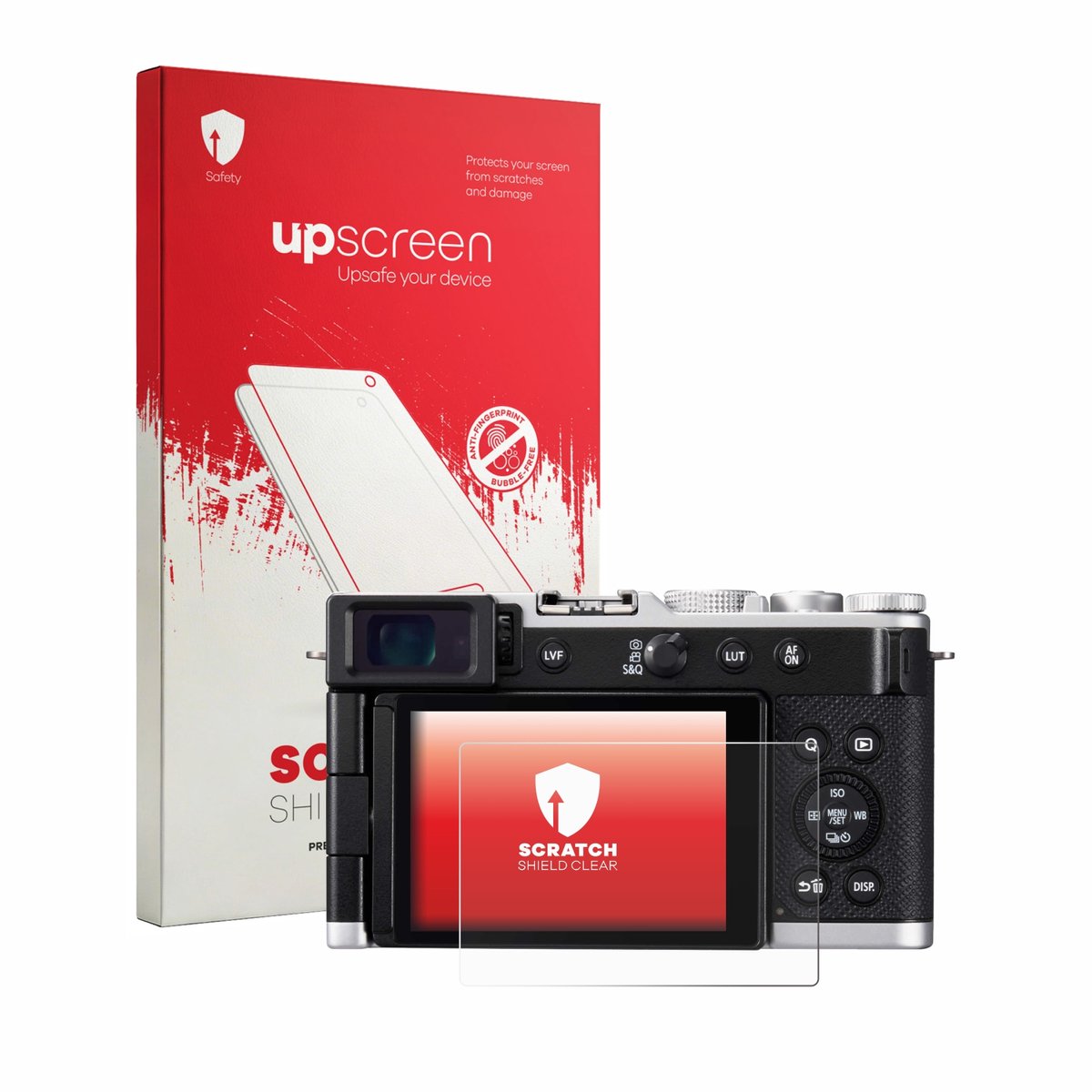 upscreen - Screenprotector voor Panasonic Lumix DC-L10 - Folie Beschermfolie transparant