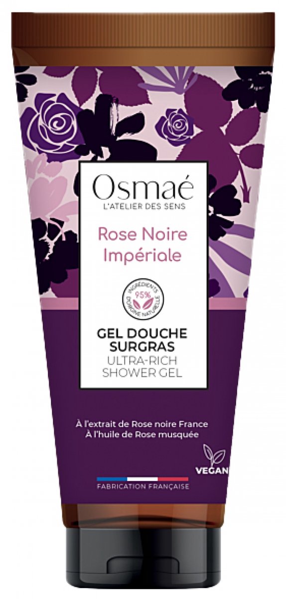 Osmaé Oversea Douchegel Imperial Black Rose 100 ml