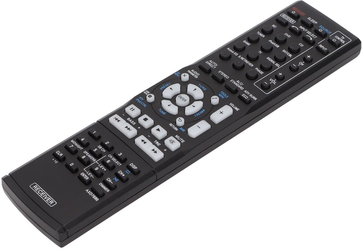 Dailygoods - Dailygoody - Vervangende Afstandsbediening - Geschikt voor Pioneer - Slijtvast en Duurzaam - Ideaal voor Thuisgebruik - Gebruiksvriendelijke Afst