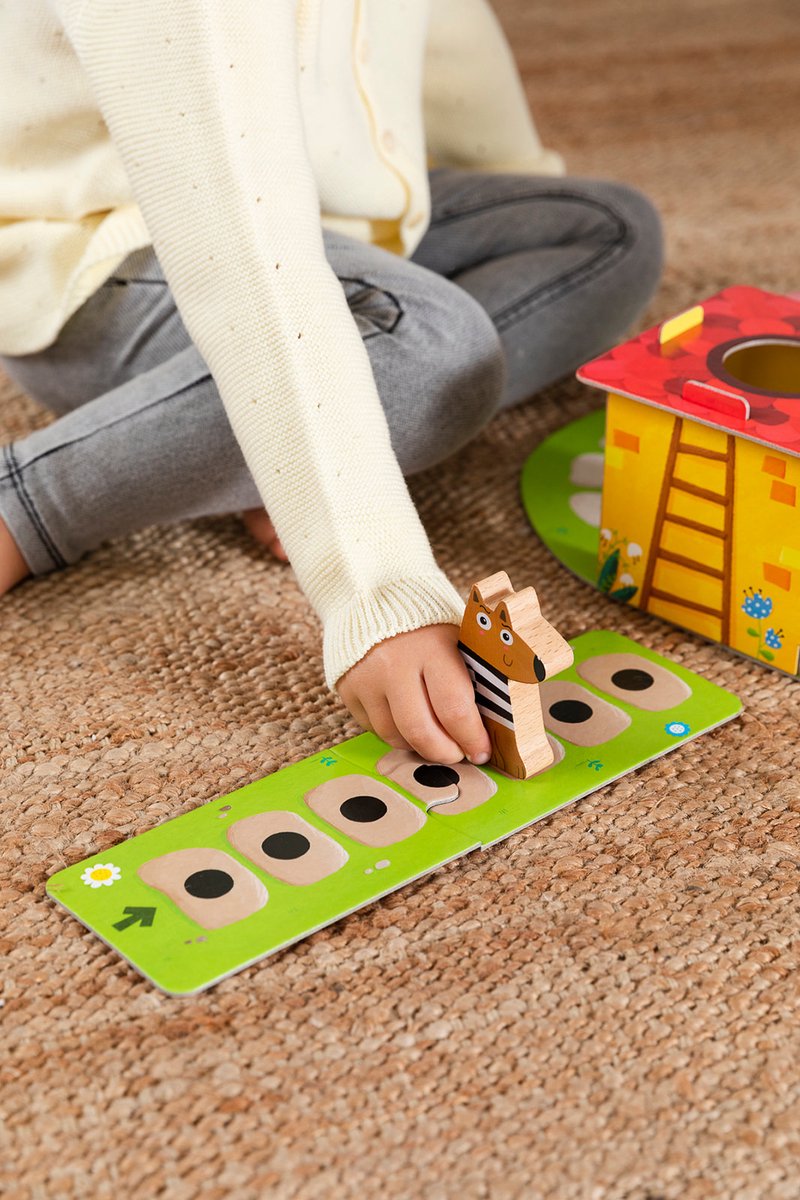 Jumbo - Goula - Drie Kleine Biggetjes - Kinderspel - Bordspel kinderen vanaf 2 jaar - Speelgoed — afbeelding 10