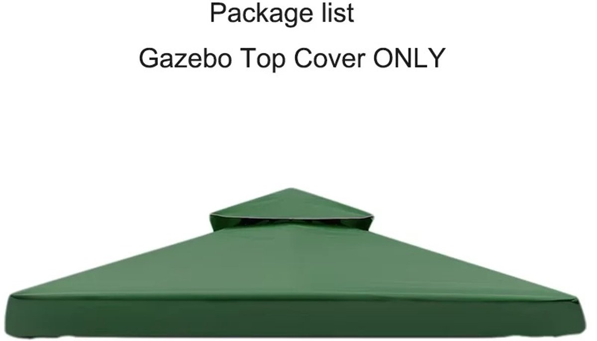Golaro Top Paviljoen Luivelhoes - Partytent - Paviljoen - Tuinpaviljoen - Tuin Tent - Buiten Pavilijoen Waterdicht - 3x3m - Groen