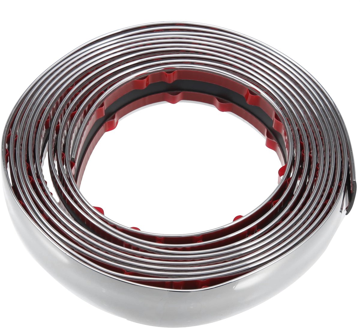 Dailygoods - Dailygoody - Autodeur Raam Bumper Trim Strip - Bescherming tegen Krassen - Zilveren Toon - Waterdicht en Slijtvast - Flexibel en Makkelijk te Knippen ...