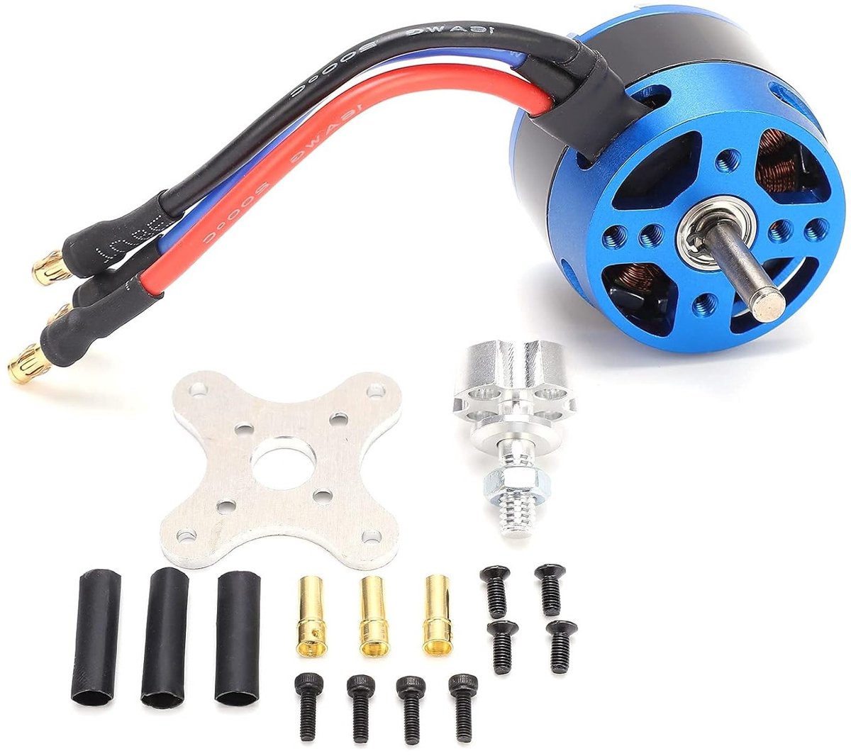 Hoge Efficiëntie Brushless Motor 3530-1100KV voor RC Drones en Vliegtuigen, Lage Energieverbruik en Duurzaam Metaalontwerp