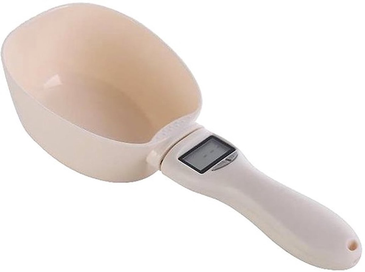 Digitale maatbeker met LED-display 800/1 g - Multifunctionele lepel en weegschaal