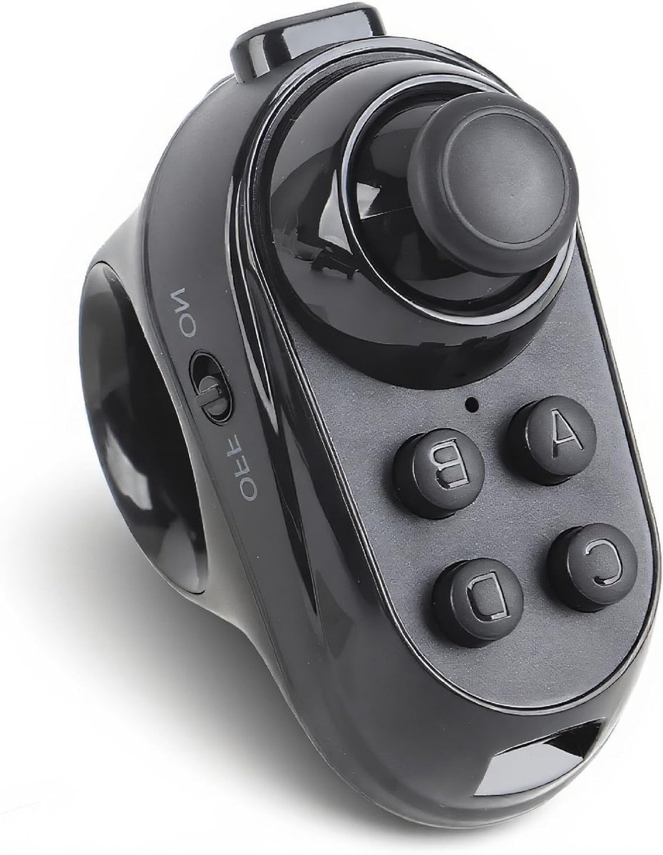 Ringvormige Bluetooth Gamepad en VR-afstandsbediening voor Tablet, Smartphone en Laptop met Selfie-functie en Joystick