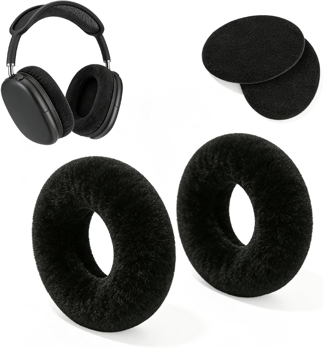 Zwarte vervangende oorkussens voor HD 545, HD 565, HD 580, HD 600 en HD 650 - Comfort, Geluidsisolatie en Duurzaamheid