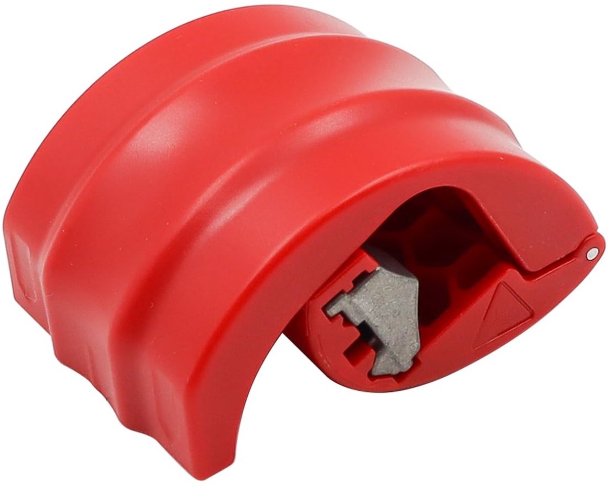 Dailygoods - Dailygoody - Pipe Slice - Professionele buizensnijder - Ergonomisch ontwerp - Rood - Geschikt voor koper, aluminium, staal en plastic - Compact en lic