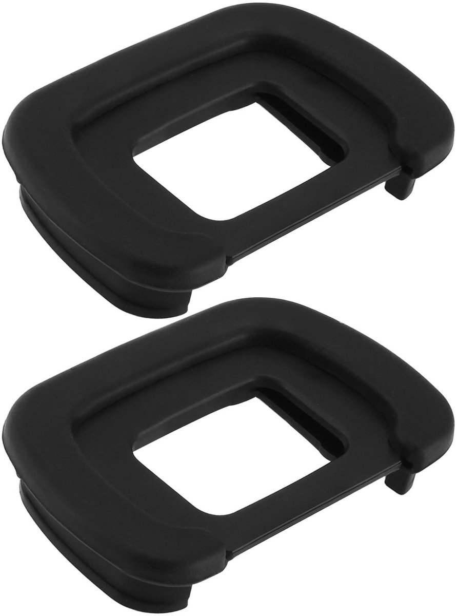 Dailygoods - Camera Oogschelp van Siliconen voor Pentax Camera's (2 Stuks)