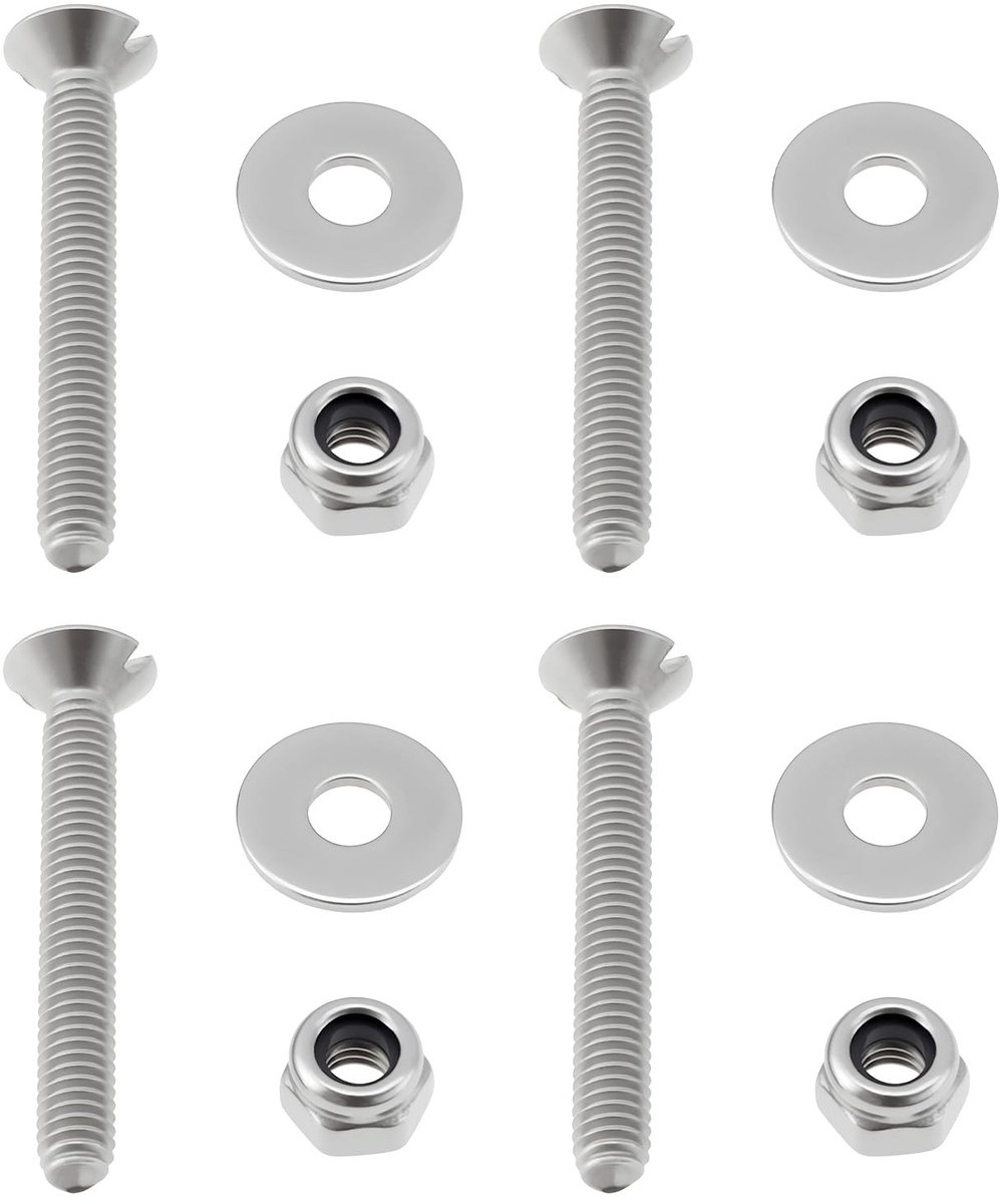 Dailygoods - 24 Sets Scooter Fixing Kit van RVS voor Lambretta