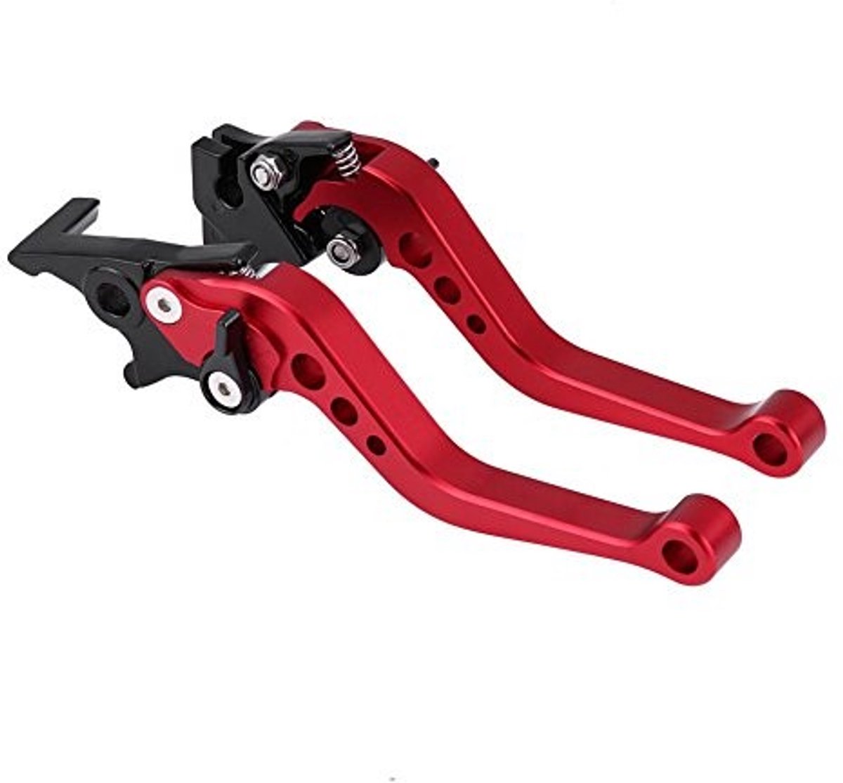 Dailygoody - Motorfiets Koppeling Drum Remhendel - Aluminium Handvat - Rood - Ontwerp - Geschikt voor Diverse Modellen - Stijlvol en Duurzaam