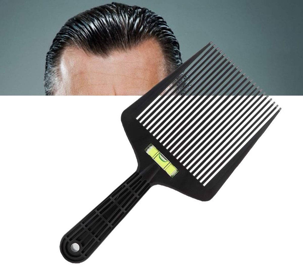 Dailygoods - Dailygoody - Platte Top Geleidekam - Professioneel Kapper Gereedschap - Niveau Aanpassing - Vettig Glad Haar - Haarstyling Tools - Geschikt voor Kappe...
