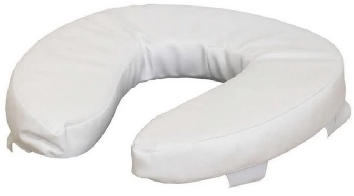 Dailygoods - Dailygoody - Toiletbrilverhoging - Zacht en Gevoerd - Comfortabel en Praktisch - 50 mm - Verhoging voor Toiletbril - Ideaal voor Thuis en Onderweg