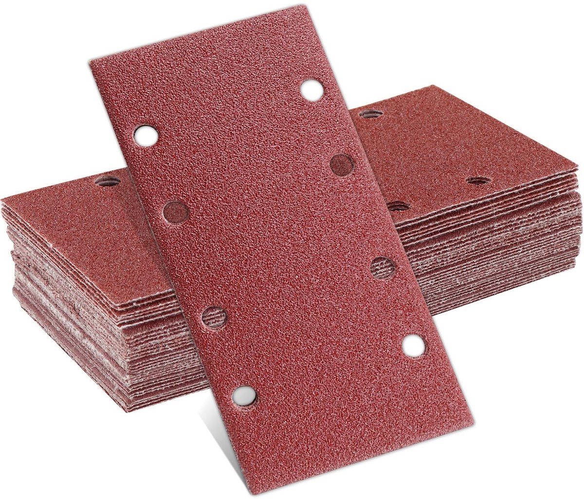 Dailygoods - Dailygoody - Sanding Sheets - Schuurpapier set - Ideaal voor Delta schuurmachine - 93 x 185 mm - Diverse korrelgroottes - 35 stuks voor veelzijdig geb...