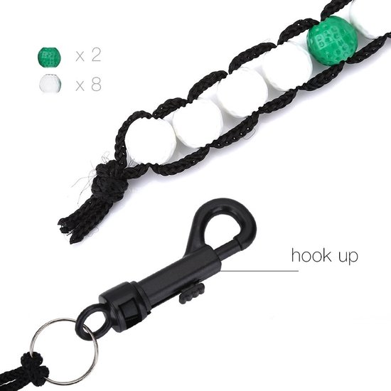 Dailygoods - Dailygoody - Golf Scorer - Golf Score Counter - Handig Clip-systeem - Golfbal Score Tellen - Geschikt voor Scholen - Golf Accessoires van Dailygoods — afbeelding 4