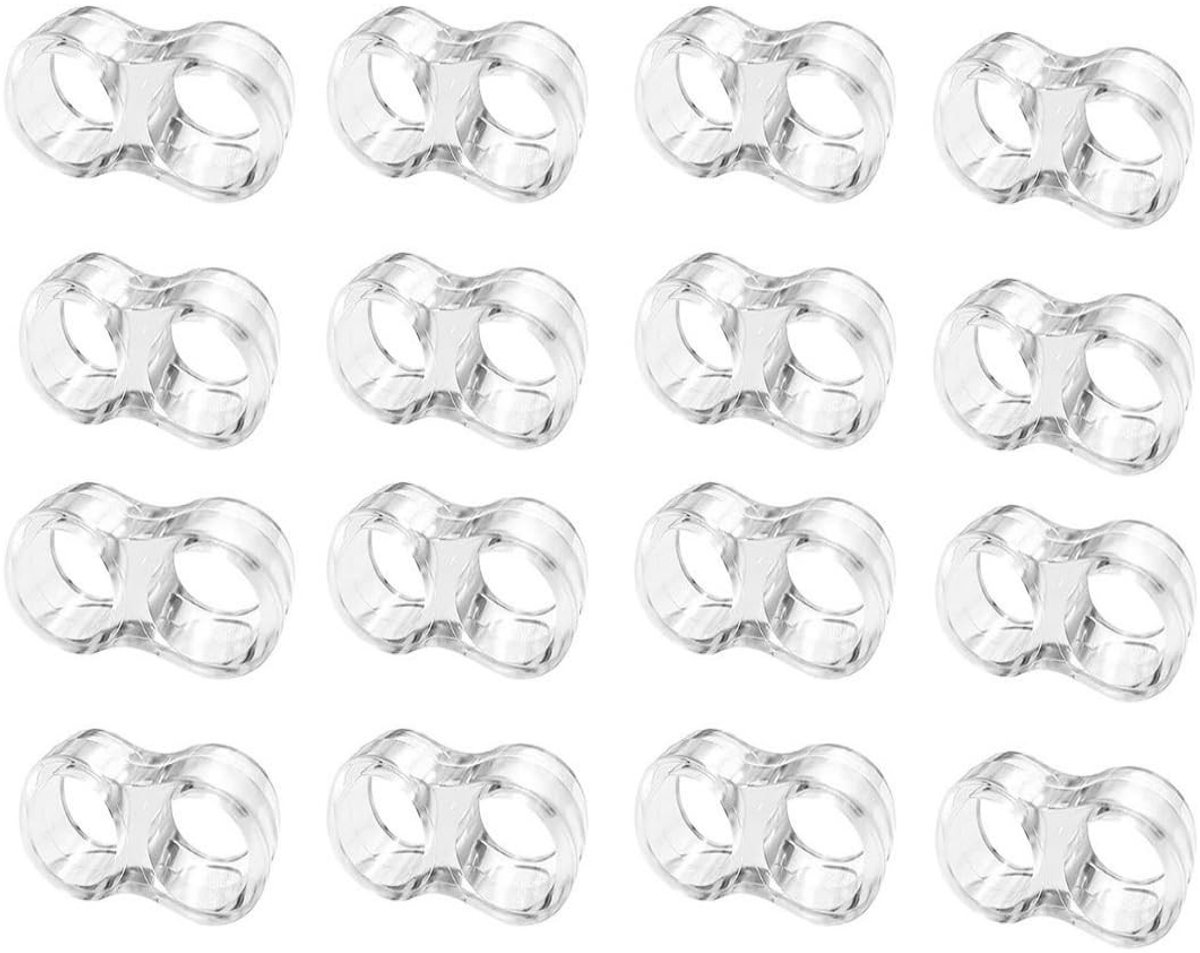 Dailygoods - Dailygoody - Binnendeurstoppers - Siliconen Deurstoppers - Bescherming voor Deuren - 16 Stuks - Veiligheid voor Thuis - Voor Binnengebruik - Zacht en ...