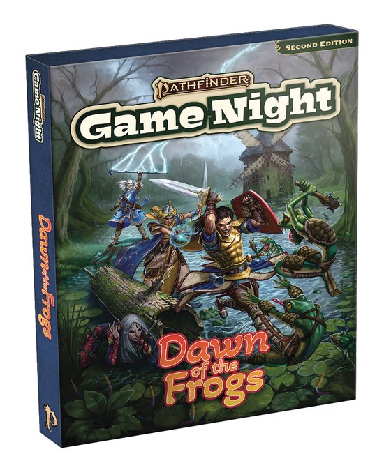 Pathfinder Game Night: Dawn of the Frogs (Deluxe Adventure)  ... - cover