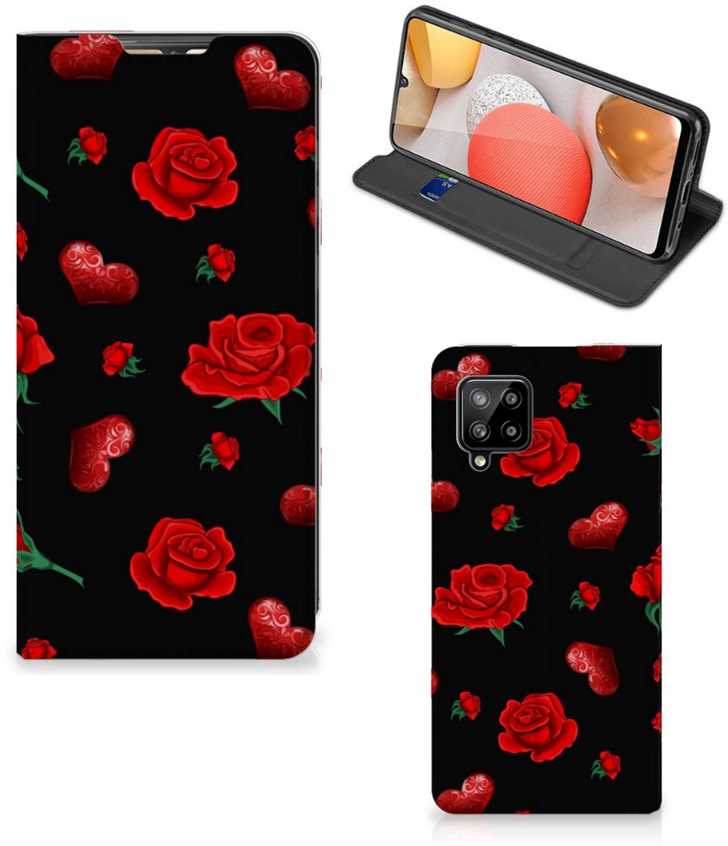 Standcase Hoesje voor Samsung Galaxy A42 Magnet Case Valentine